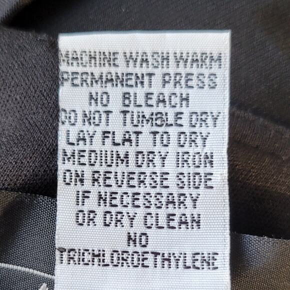 NWT Alex Evenings Floral Print Long Maxi Dress Pockets Size 10 Black White Event - Picture 11 of 13